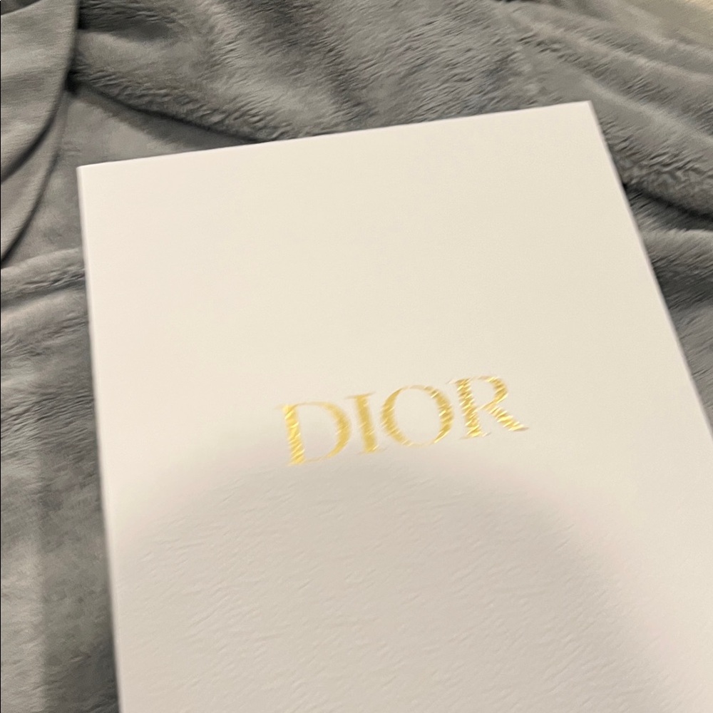 Dior Luxurious White Box with Gold Logo